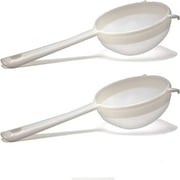 Nylon Mesh Strainer, White - Mason Jar Size, for Kefir - 3.15 - 2-pk