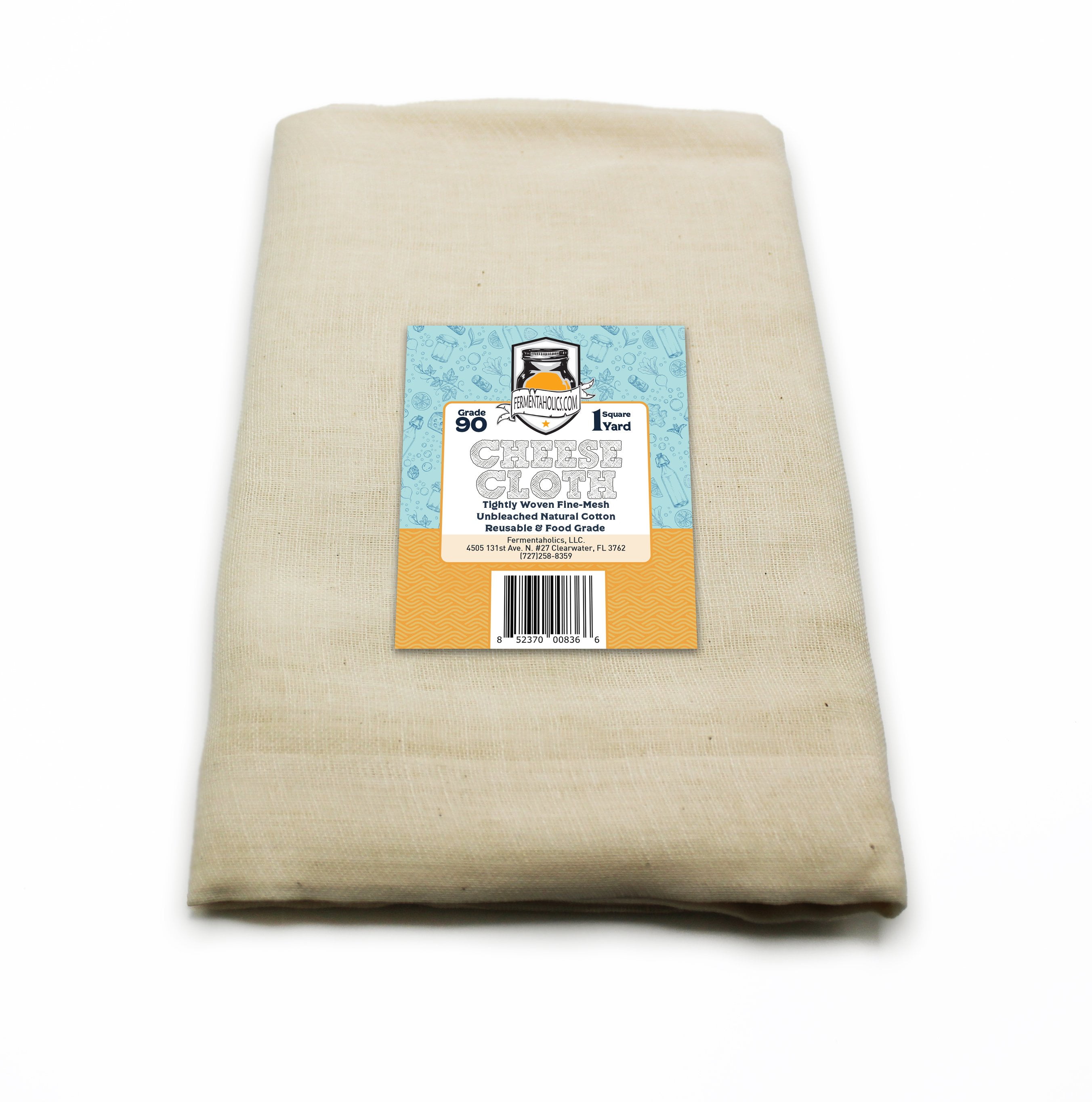 Fermentaholics Unbleached Grade 90 Cheese Cloth for Straining