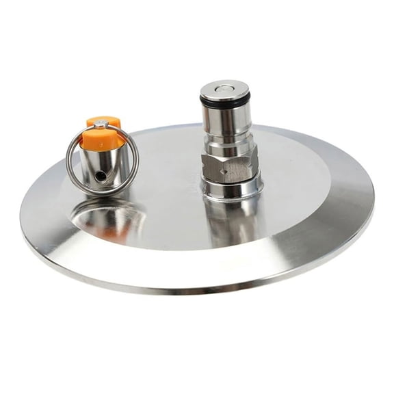 Fermentation Bucket Part End Cap with Gas Ball Lock Post Fermenter Accessories