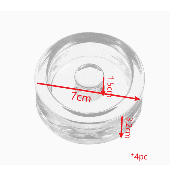 Fermentation Glass Weights for Wide Mouth Mason Jars