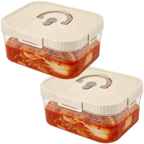 Fermentation Jars 2 Pack 0.74gal/2.8L For Pickling Kimchi Sauerkraut Food Storage