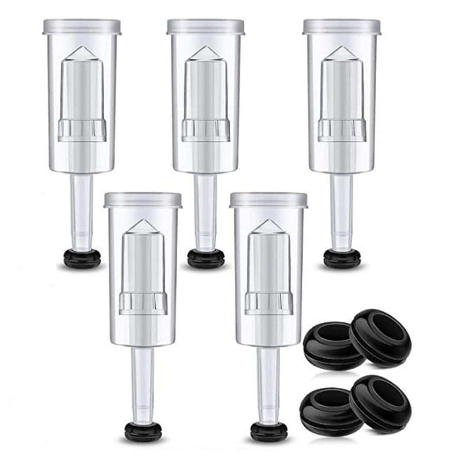Fermentation Lids Kit,Airlock for Fermentation Locks with Black