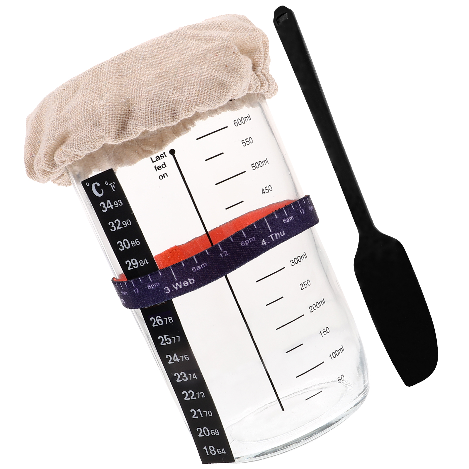 Fermentation Tank with Scale Sourdough Starter Sour Dough Starter