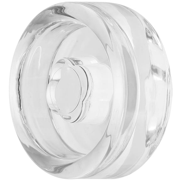 TABLZONE Transparent Glass Weights Fermenting Lids for Pickle Jars