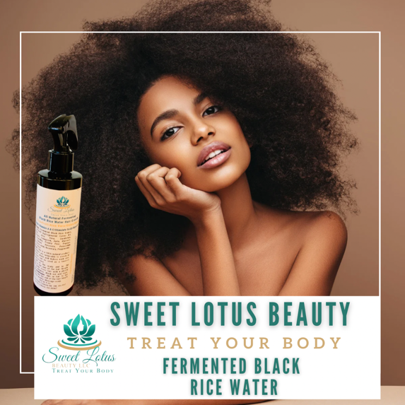 Fermented Black Rice Water Hair Growth