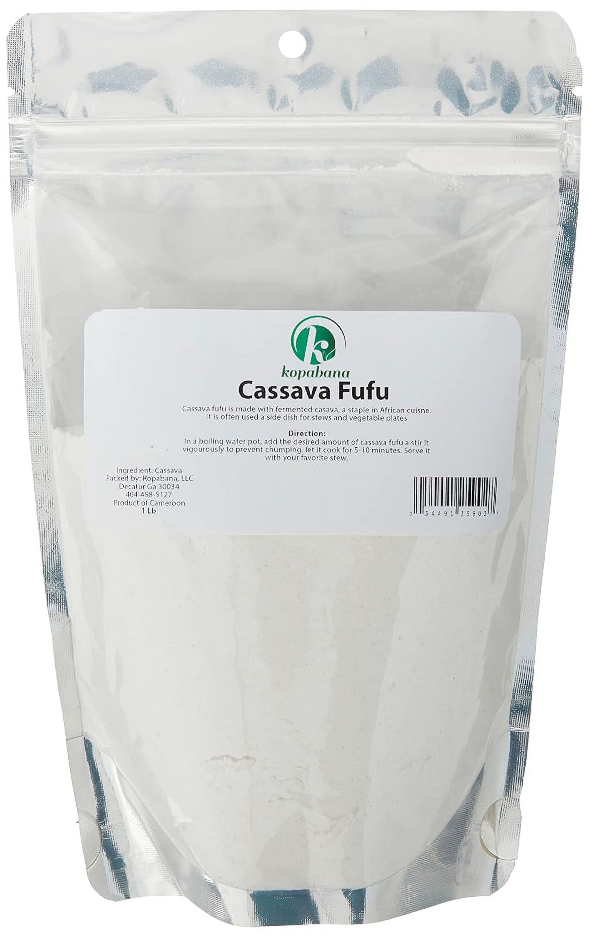 Fermented Cassava Fufu | Konkonte | Apku | placali | couscous de manioc ...