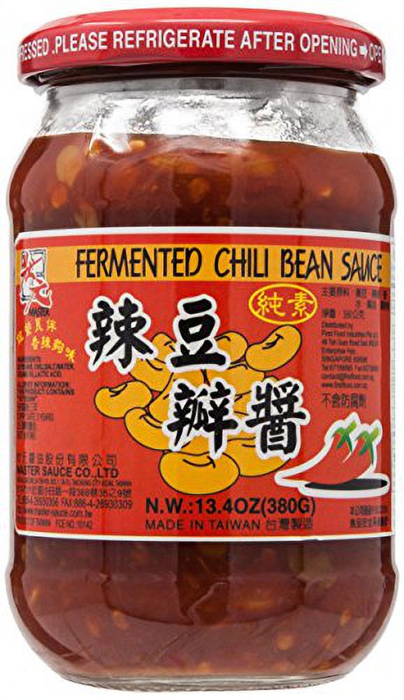 Fermented Chili Bean Sauce 13.4Oz (Single Jars)