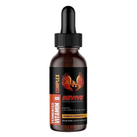 Fermented Vitamin B Complex 2 fl oz-Revive Healthy Supplements 6oz