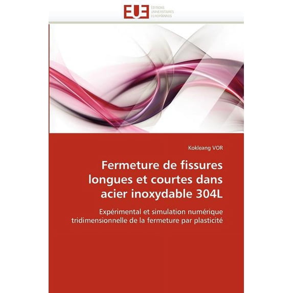Omn.Univ.Europ.: Fermeture de Fissures Longues Et Courtes Dans Acier Inoxydable 304l (Paperback)