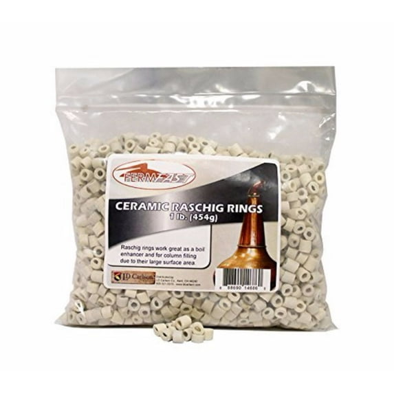 Fermfast Ceramic Raschig Rings (1 Pound)