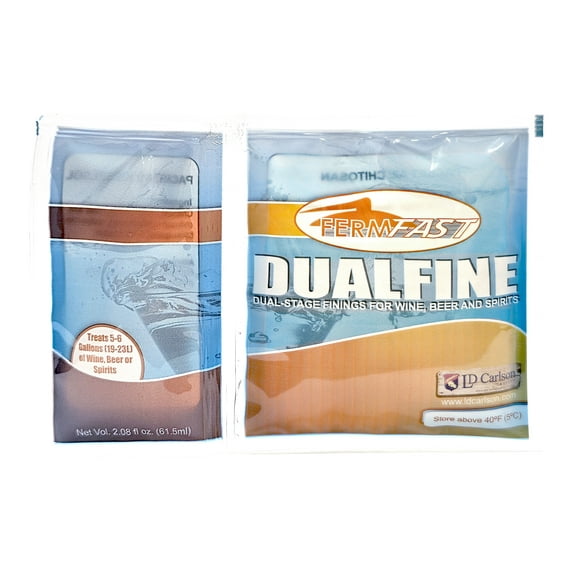 Fermfast Dualfine Dual-Stage Clearing Aid - Finings for Wine, Beer and Spirits