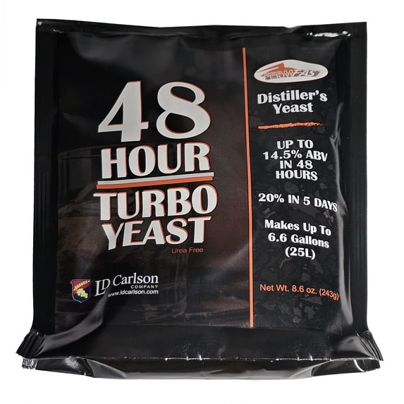 Fermfast Turbo Yeast, Rapid Fermentation, Up to 20% ABV in Optimum ...