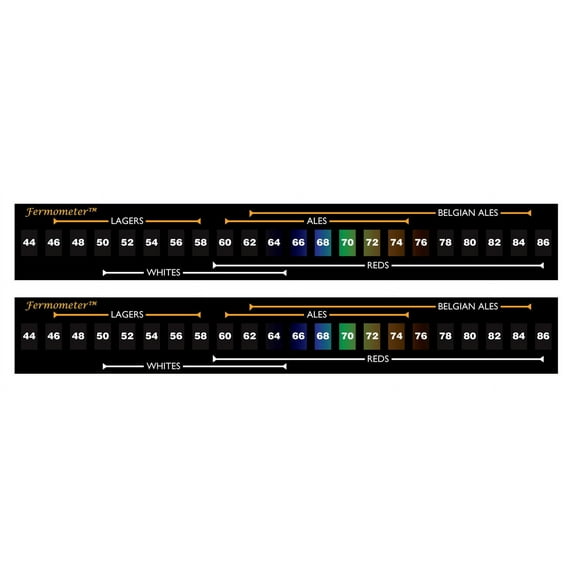 Fermometer - Adhesive Fermenter Thermometer-2PK