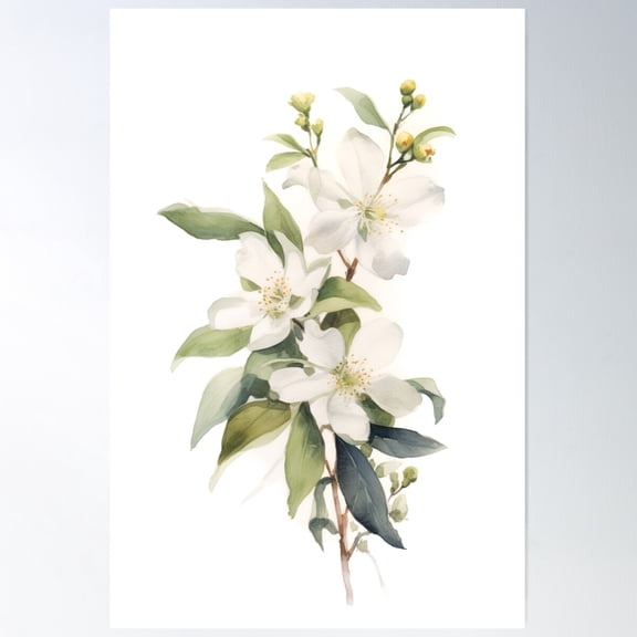 Fern And Garden Plants Botanical Art 2 Poster Wall Art, Modern Wall Decor For Living Room Bedroom, 8x12 UNFRAMED