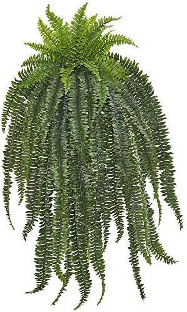 Fern Artificial Hanging Silk Plants, Green