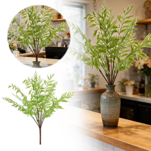 Fern Bouquet Bundle for Wedding and Home Realistic Arrangement for Hotel Wall and Party Display