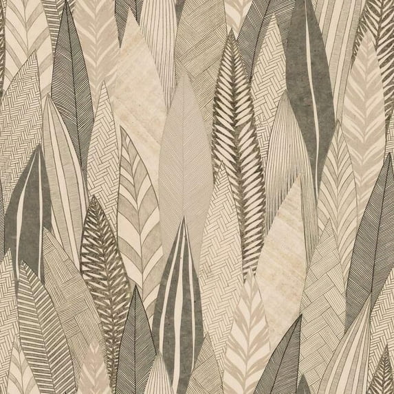 Fern & Feathers Peel and Stick Wallpaper