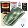 thumbnail image 1 of Fern Green Metallic Premium Gallon Kit URETHANE BASECOAT Car Auto Paint Kit, 1 of 5