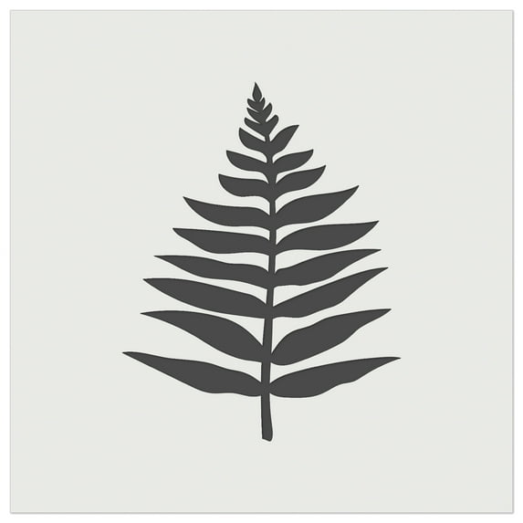 Fern Leaf DIY Cookie Wall Craft Stencil - 4.5 Inch