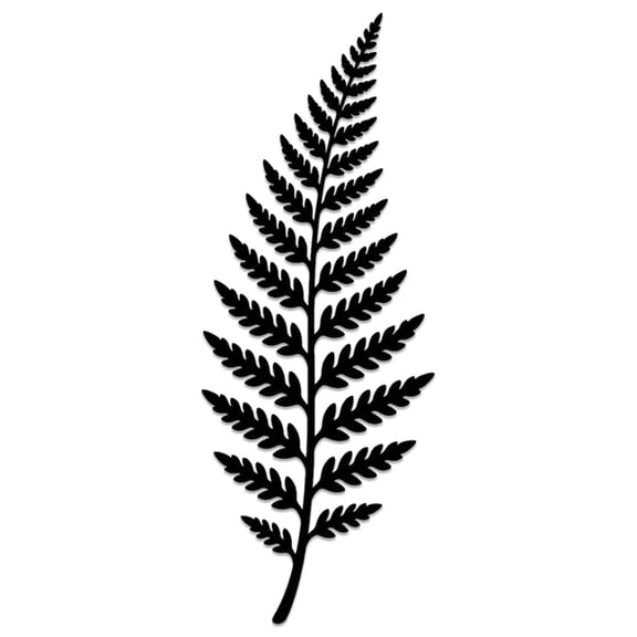 Fern Leaf Metal Wall Art, Metal Signs, Metal Outdoor Decor, WallArt Decor, Minimalist Aesthetic Farmhouse Artwork, Elegant Wall Decoration for Living Room Bedroom Office Apartment