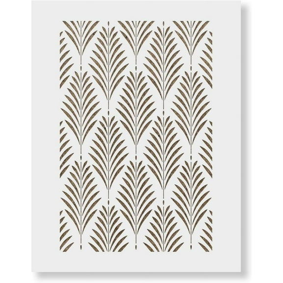 Fern Pattern Wall Stencil for Painting - DIY Home Decor Projects Stencils