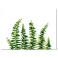 thumbnail image 1 of Fern Plant Leaves Detail II 32 in x 16 in Painting Canvas Art Print, by Designart, 1 of 4
