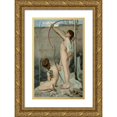 thumbnail image 1 of Fernand Pelez 17x24 Gold Ornate Framed and Double Matted Museum Art Print Titled - Archers (1879), 1 of 4