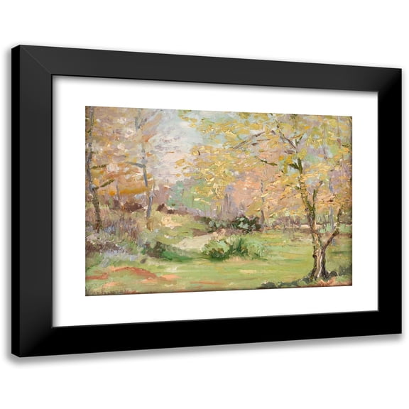 Fernand Verhaegen 14x11 Black Modern Framed Museum Art Print Titled - Springtime
