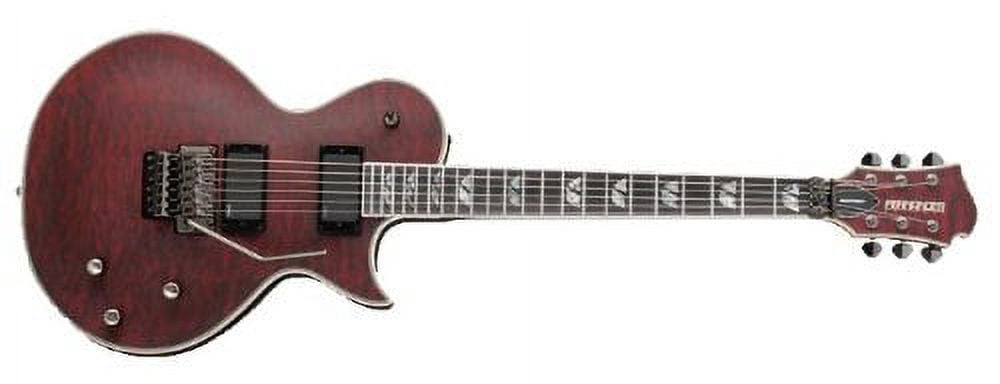 Fernandes Monterey Deluxe Tremolo Electric Guitar _ Wine Red Satin ...