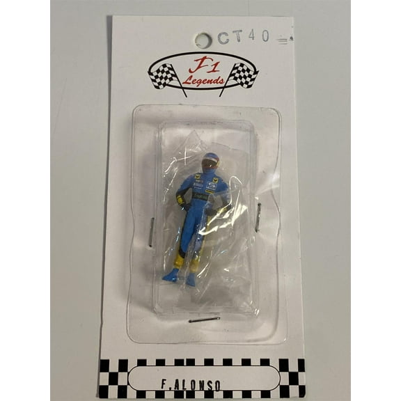 Fernando Alonso Renault Figure 1:43 Scale Cartrix CT40