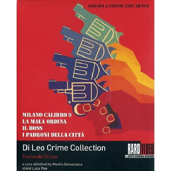 Fernando Di Leo Crime Collection - 4-Disc Box Set ( Milano calibro 9 / La mala ordina / Il boss / I padroni della citt ) ( Caliber 9 / The Italian Connection / T [ Blu-Ray, Reg.A/B/C Import - Italy ]