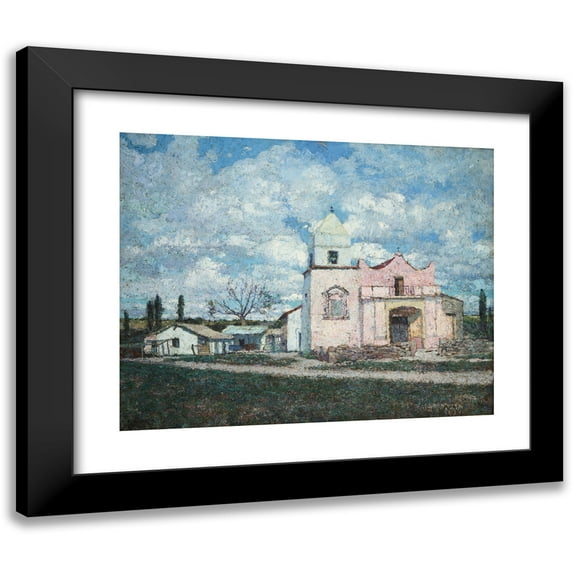 Fernando Fader 18x15 Black Modern Framed Museum Art Print Titled - Pocho (Cordoba) (1930)
