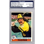 Fernando Gonzalez Autographed 1979 Topps Card #531 San Diego Padres PSA/DNA #83920037