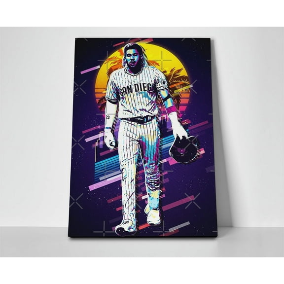 Fernando Tatis Jr Art Poster or Wrapped Canvas