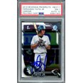 thumbnail image 1 of Fernando Tatis Jr. Autographed 2016 Bowman Chrome Prospects Rookie Card #BCP17 San Diego Padres PSA 7 Auto Grade Gem Mint 10 PSA/DNA 208582, 1 of 3