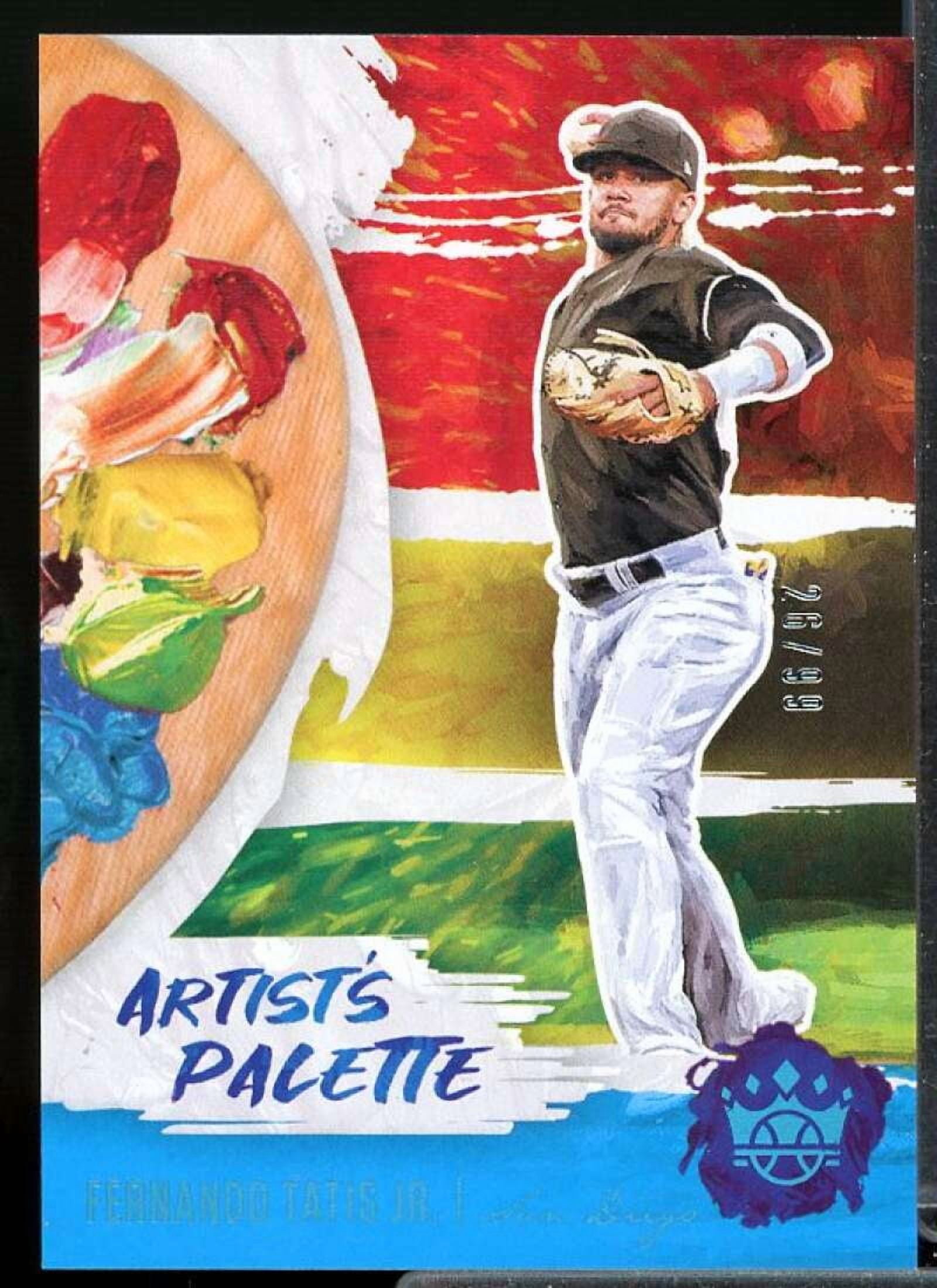Tatis Jr. Blue Fernando Tatis Jr. Card 2020 Diamond Kings Artist's Palette Holo Blue # ...