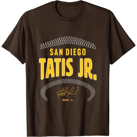 Fernando Tatis Jr. San Diego Name & Number (Front & Back) T-Shirt