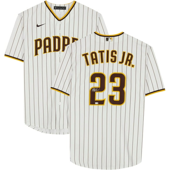 Fernando Tatis Jr. San Diego Padres Autographed White Replica Jersey - Fanatics Authentic Certified