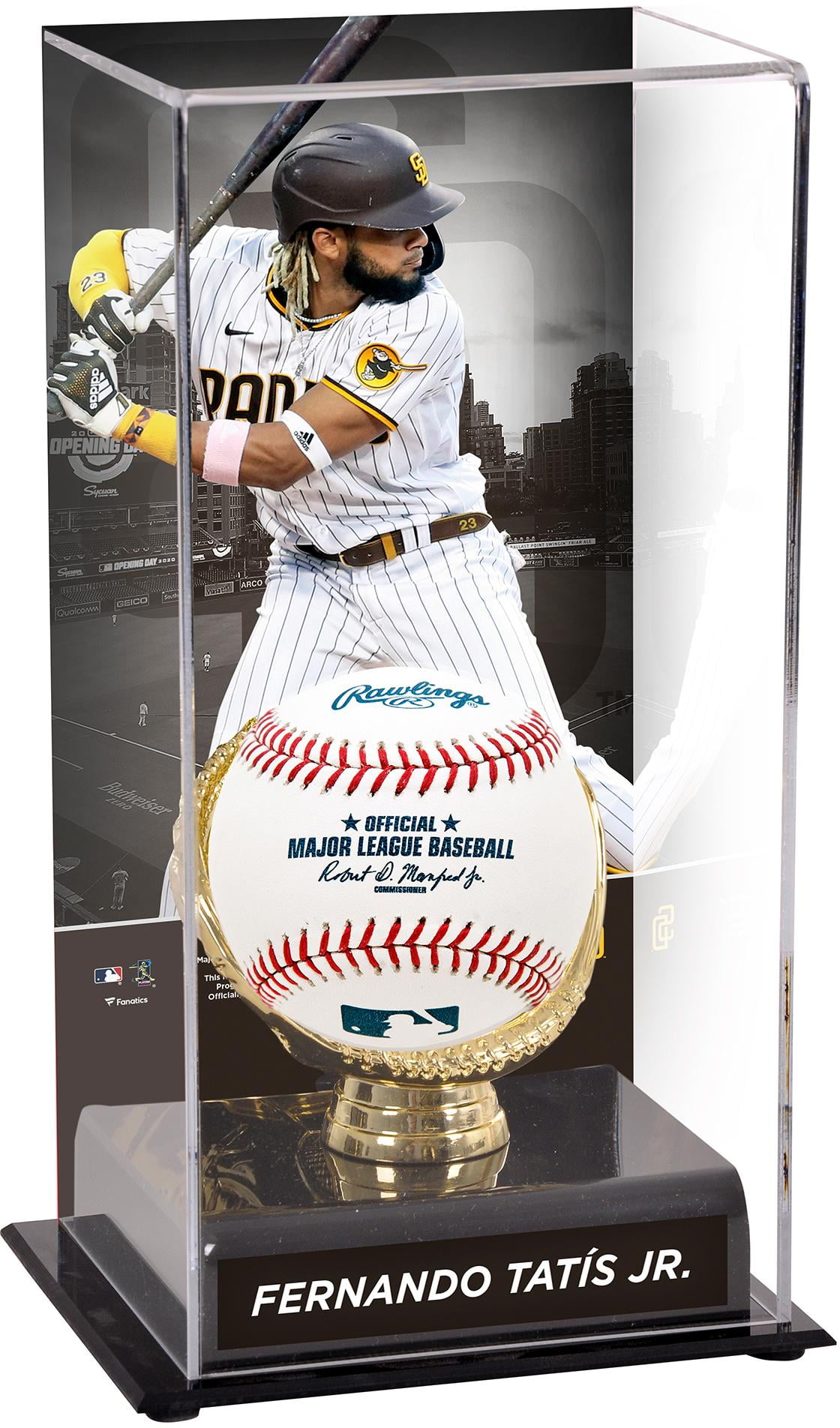 Fernando Tatis Jr. San Diego Padres Gold Glove Display Case with Image
