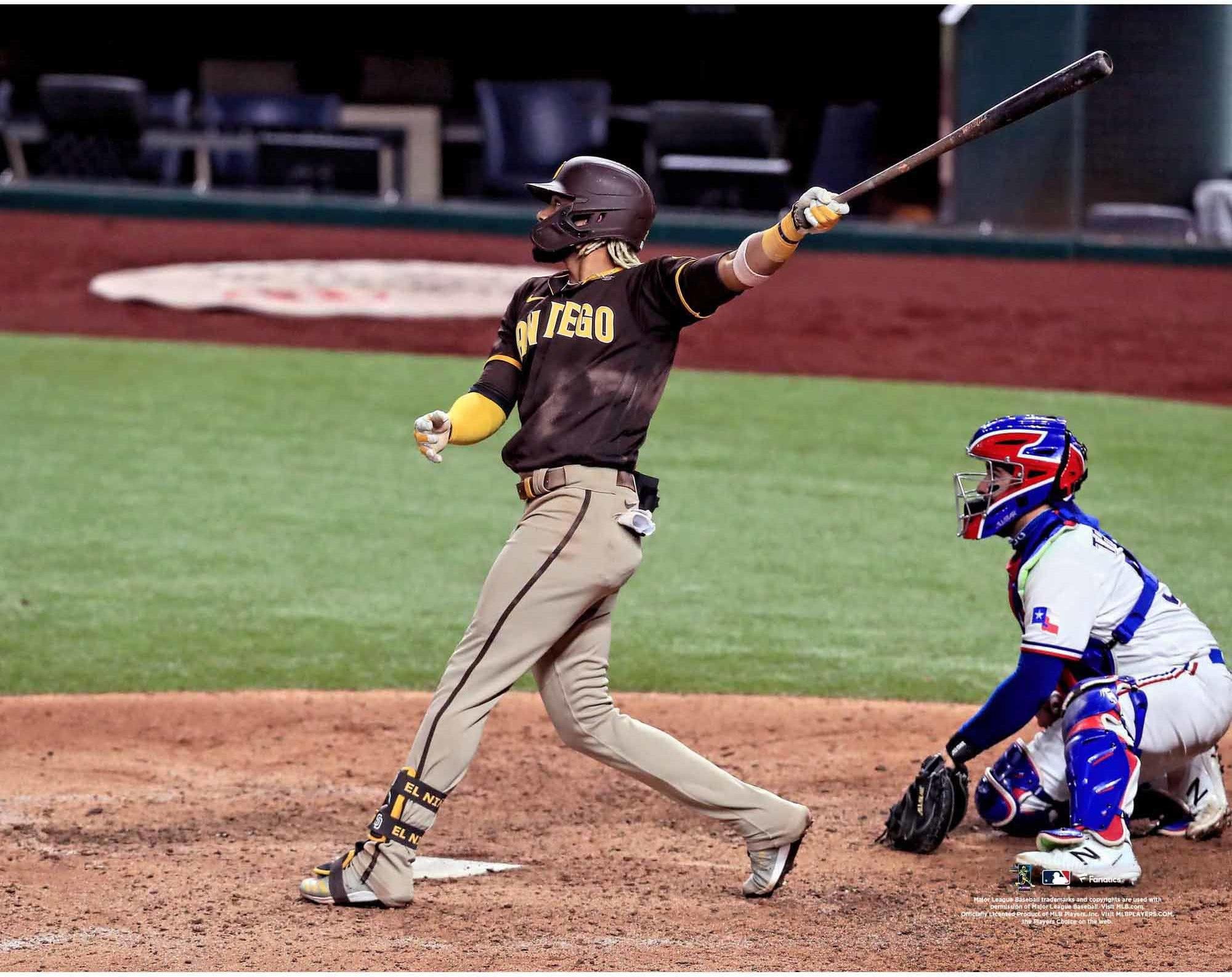 Fernando Tatis Jr. San Diego Padres Unsigned Grand Slam vs. Texas ...