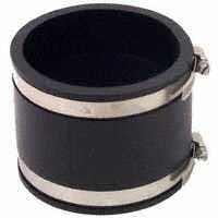 COUPLING FLEXIBLE PVC 8IN