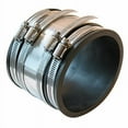 thumbnail image 1 of Fernco Schedule 40 4.58 in. Hub each X 4.58 in. D Hub PVC 4 in. Coupling 1 pk, 1 of 2