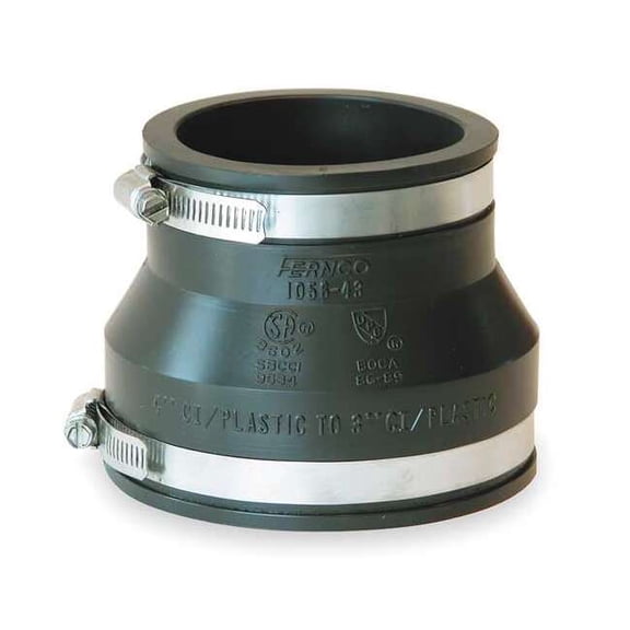 Flexible Coupling,For Pipe Size 5" x 3" 1056-53