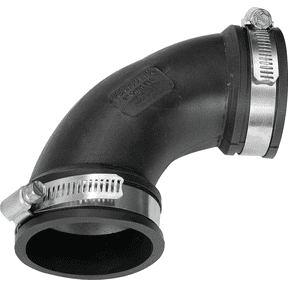 Fernco Flexible Repair PVC Sewer & Drain Elbow - Pack of 4