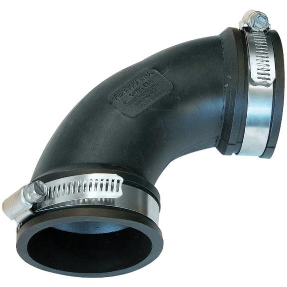 Fernco Inc. PQL-400 4-Inch 90 Degree Qwik Ell Elbow Residential Use, Standard Application