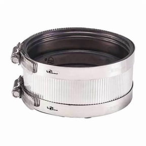 Fernco Flexible Pipe Coupling DXNH156-150 - 1.5 Inch Pipe Fitting Coupler - Size 1.5"
