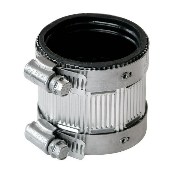 Fernco Products 4872875 1.5 x 1.5 in. PVC No Hub Coupling
