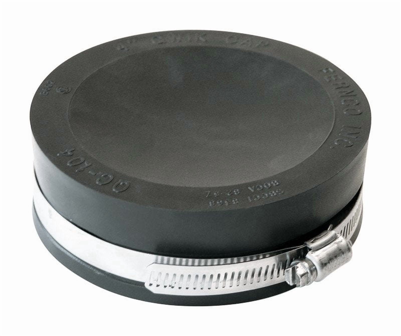 Fernco Flexible PVC Slip Cap PQC-104 - Easy Installation - 4 In ...