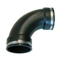 Fernco QL-300 Elbow Coupling - 3 in. x 3 in.