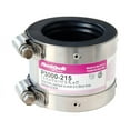 thumbnail image 1 of Fernco Schedule 40 1-1/2 in. Hub X 2 in. D Hub Neoprene Rubber Shielded Coupling 1 pk, 1 of 4